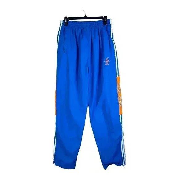 NETHERLANDS UHLSPORT KNVB REVERSIBLE JACKET AND TRACK PANTS TRACK SUIT HOLAND - Picture 2 of 16